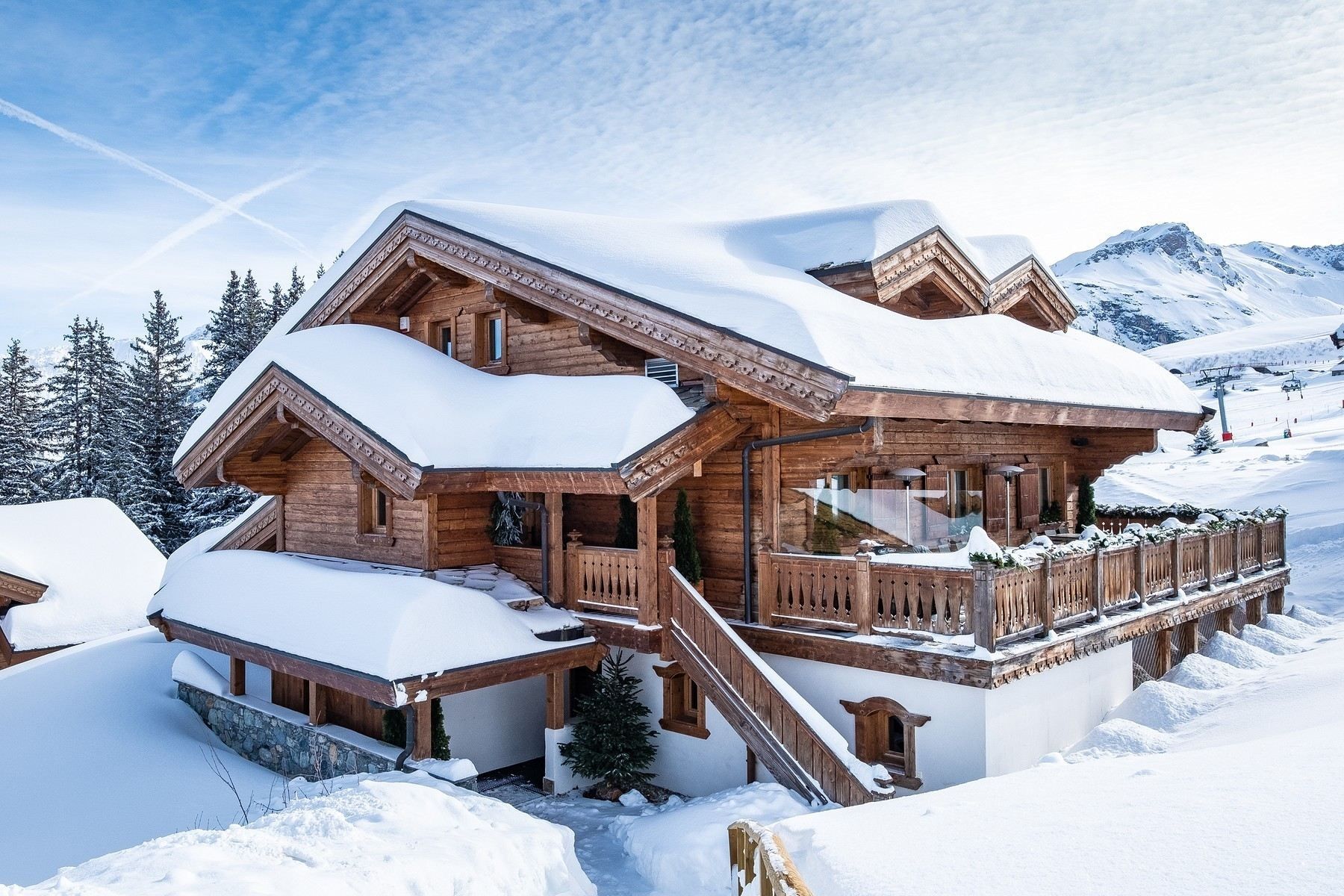 Location Saisonnière Chalet De Luxe Courchevel 1850 6 Pièces 410 M² ...